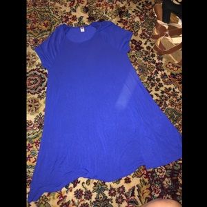 Blue T Shirt Dress